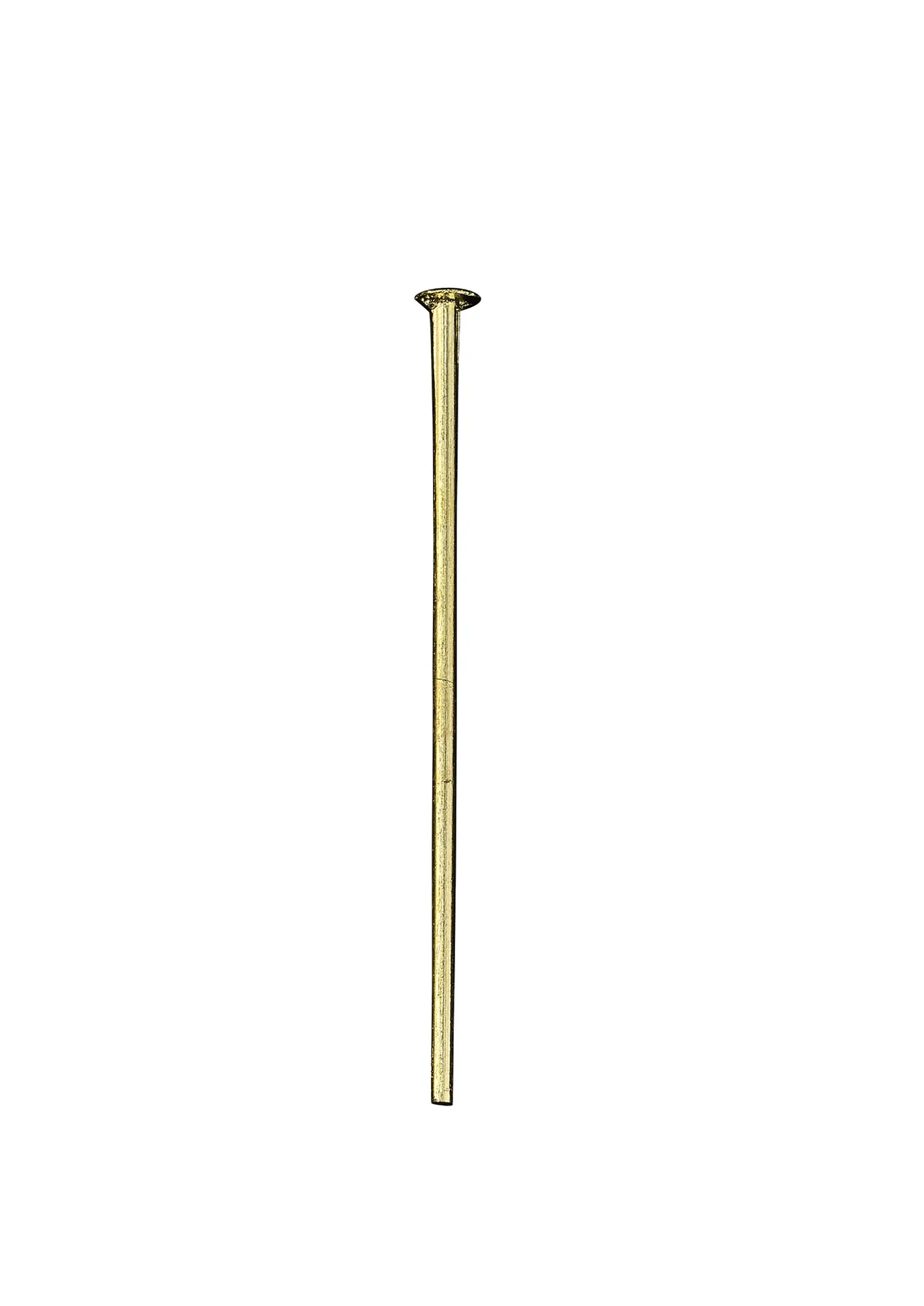 Flat Head Pins 30mm Gold C90009  Diyas Crystal Pin